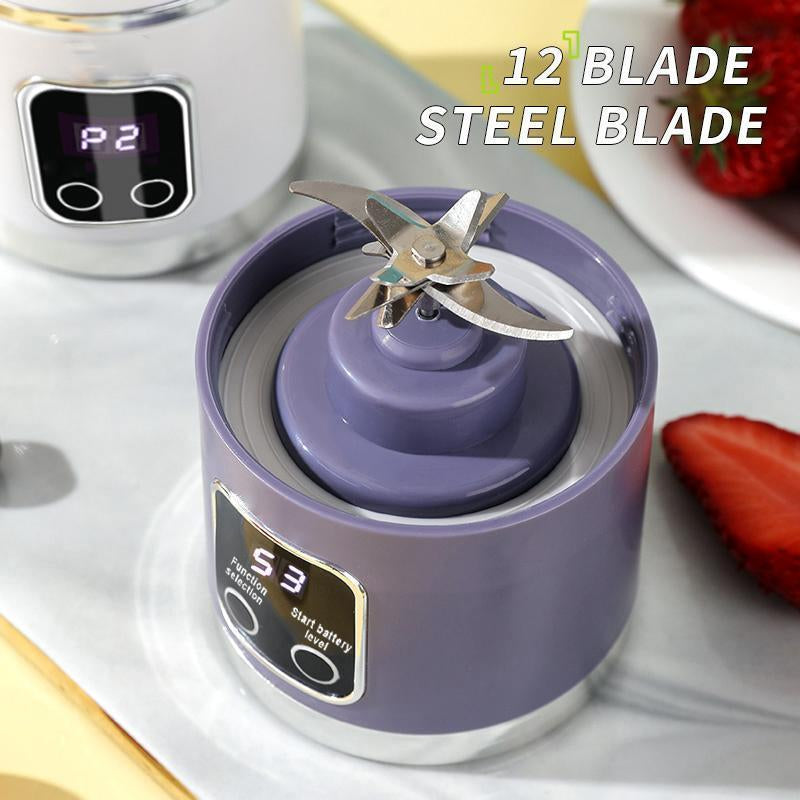 Tiktok Portable Blender for Smoothies and Liquids, Compact Juicer & Blender, USB Rechargeable, Diet-Friendly, Ideal for Home Kitchen Appliances Home Furniture