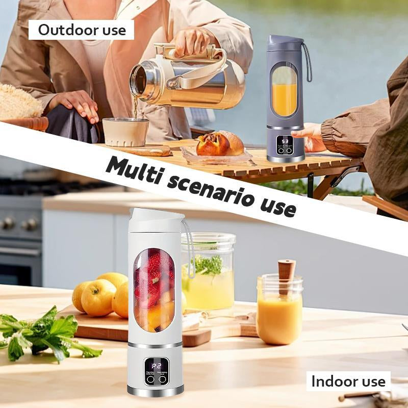Tiktok Portable Blender for Smoothies and Liquids, Compact Juicer & Blender, USB Rechargeable, Diet-Friendly, Ideal for Home Kitchen Appliances Home Furniture