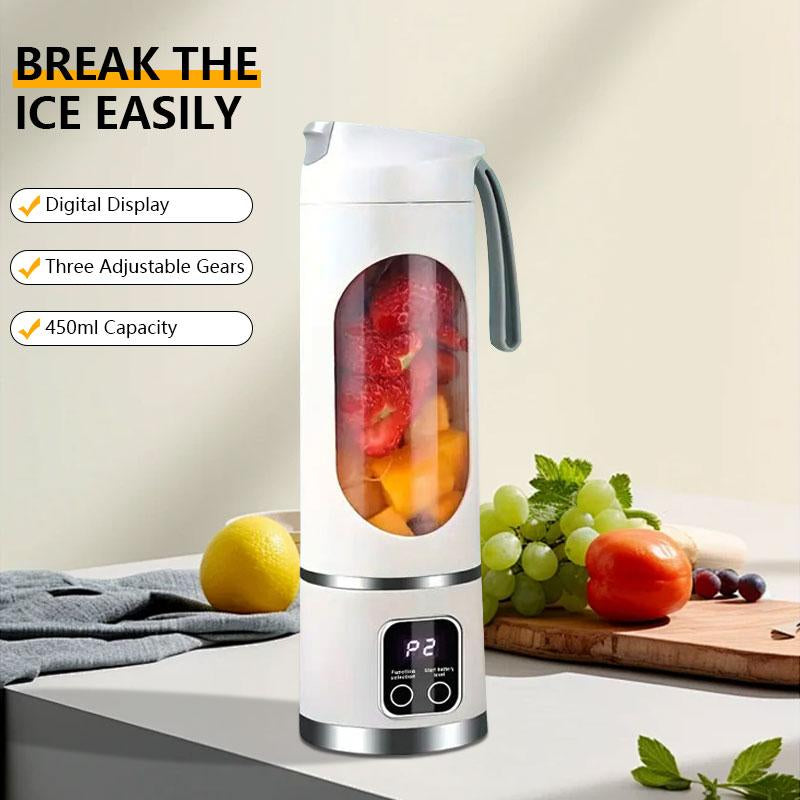 Tiktok Portable Blender for Smoothies and Liquids, Compact Juicer & Blender, USB Rechargeable, Diet-Friendly, Ideal for Home Kitchen Appliances Home Furniture