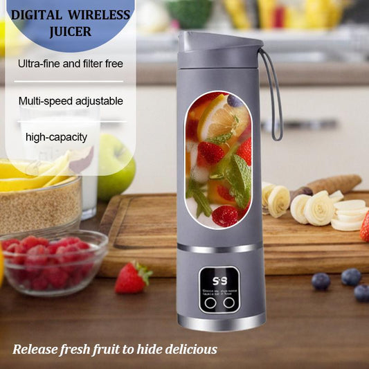 Tiktok Portable Blender for Smoothies and Liquids, Compact Juicer & Blender, USB Rechargeable, Diet-Friendly, Ideal for Home Kitchen Appliances Home Furniture